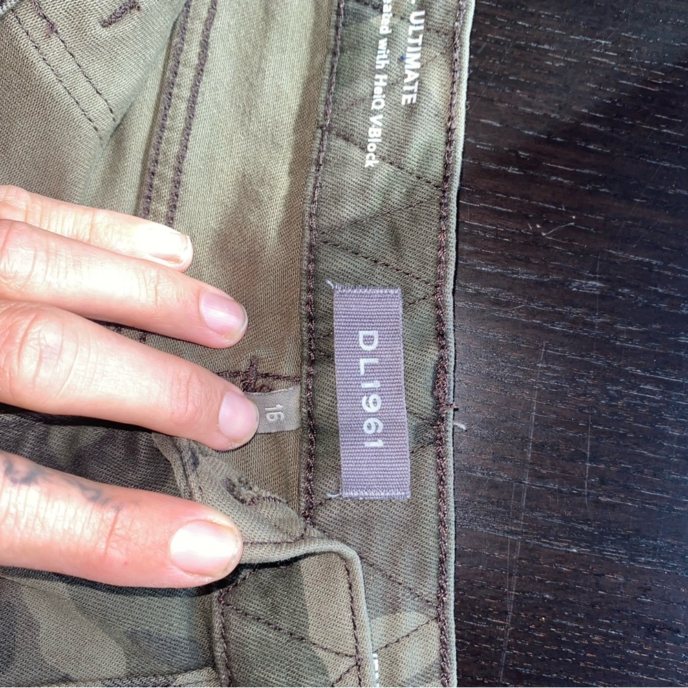 DL1961 Olive Green Pants